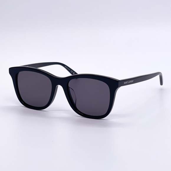 NEW SAINT LAURENT SL587/K 001 CAT EYE SUNGLASSES SAINT LAURENT SL 587K SL 587 - Picture 1 of 10